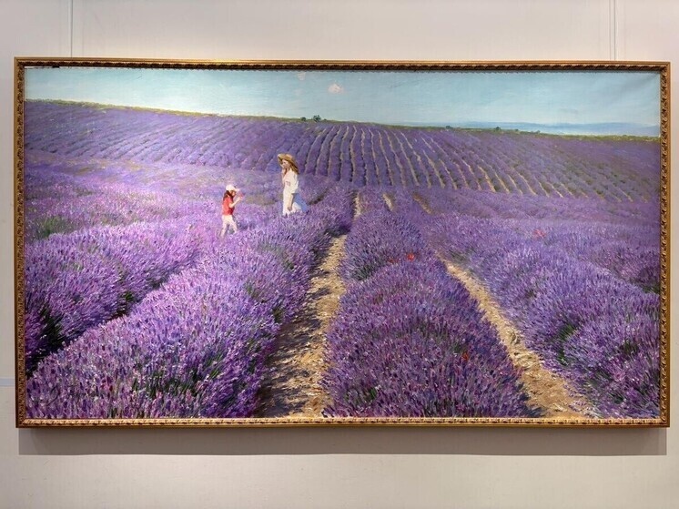     Олег Путнин. Лавандовое море. / Марина Бляшон