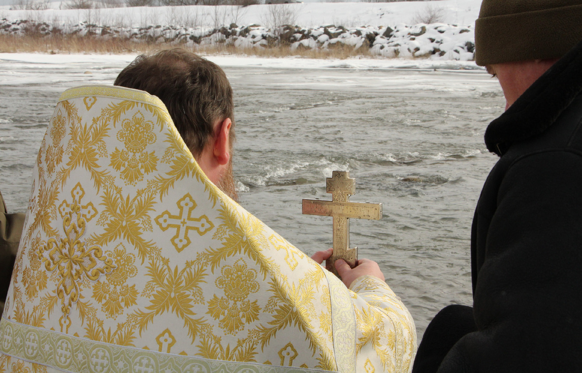 Великий чин освящения вод Урупа 