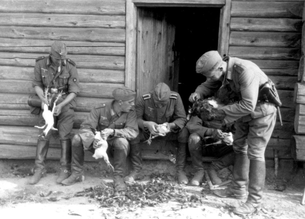 Немцы в русской деревне