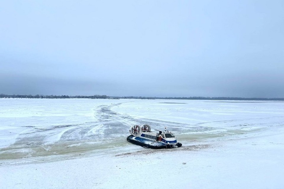    Суда-амфибии временно будут отправляться с площадки в районе Ленинградского спуска / Фото: Минтранс Самарской области