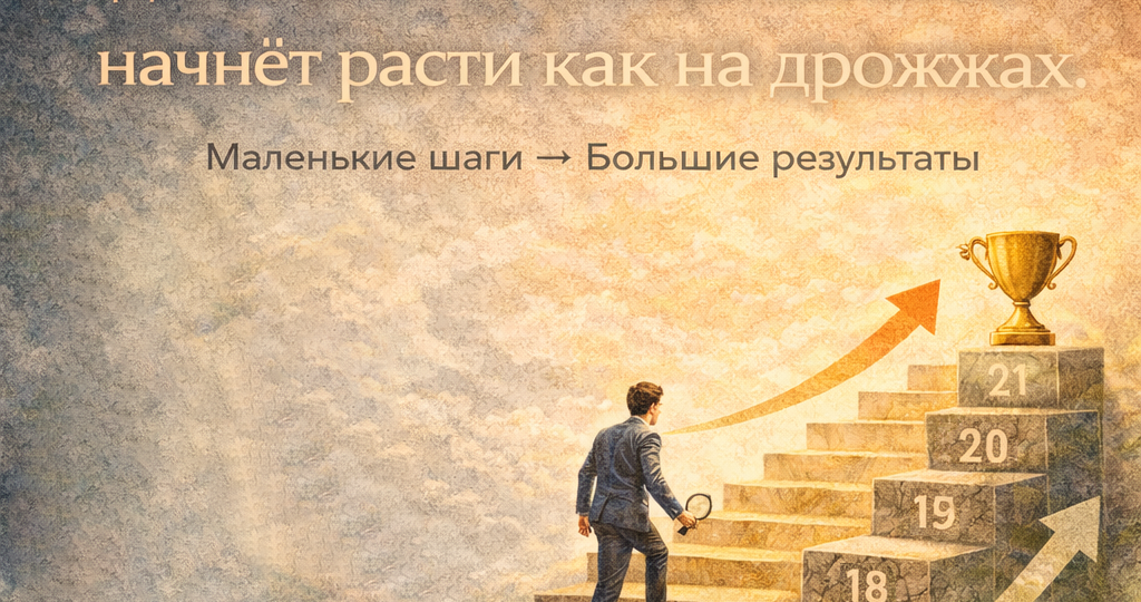 📈 Эффект 21 дня: как за три недели прокачать бизнес и удивиться результатам
