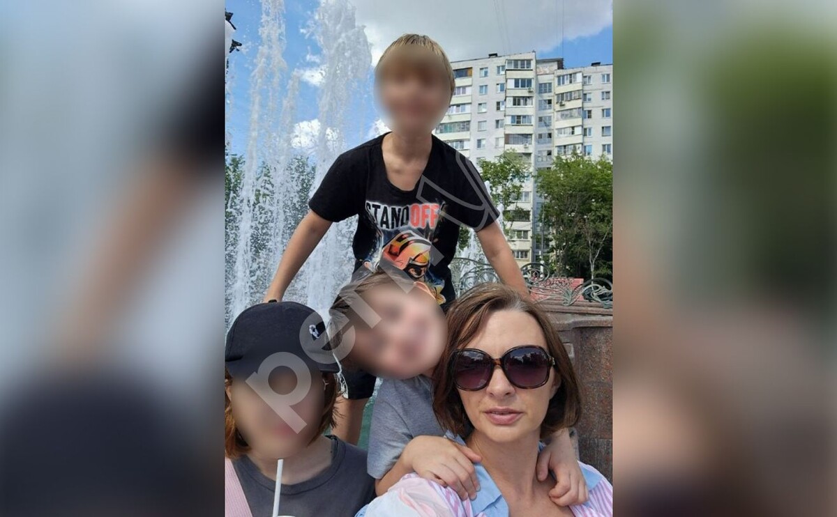    Елена Томашевская с детьми / Источник: © Фото из личного архива