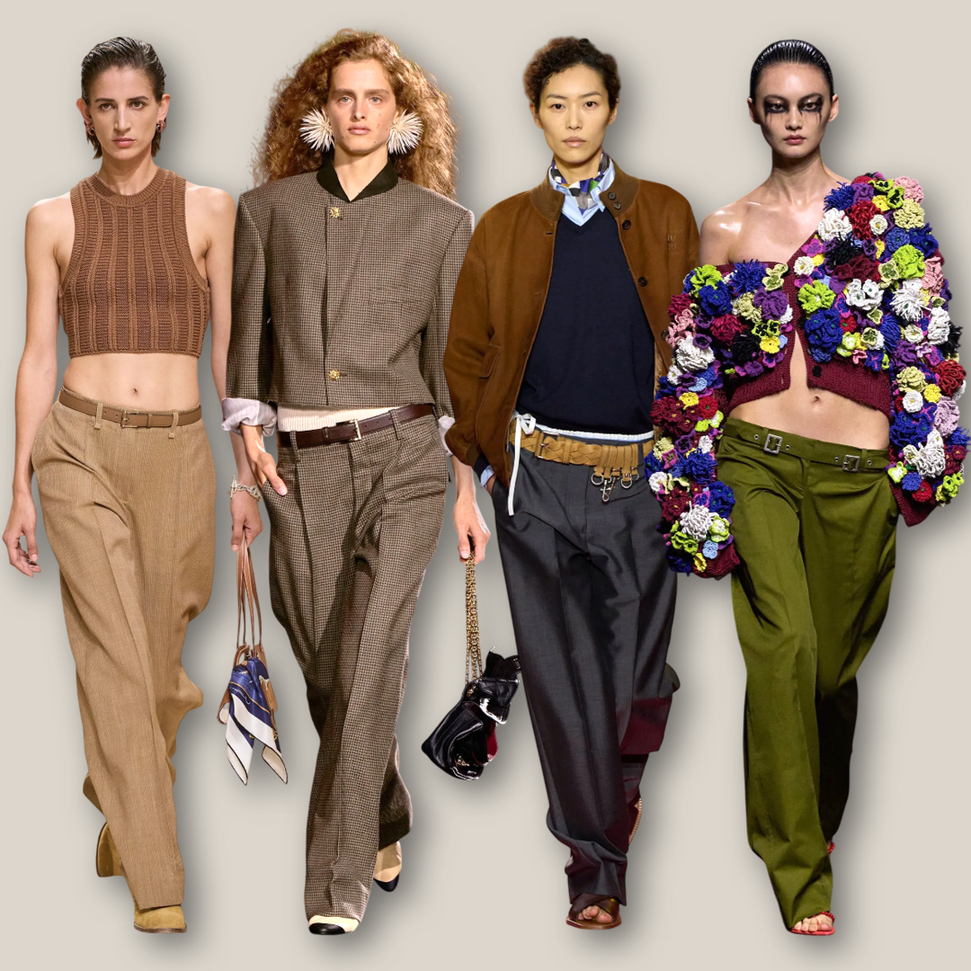 Брюки с низкой посадкой - тренд весны-лета 2026