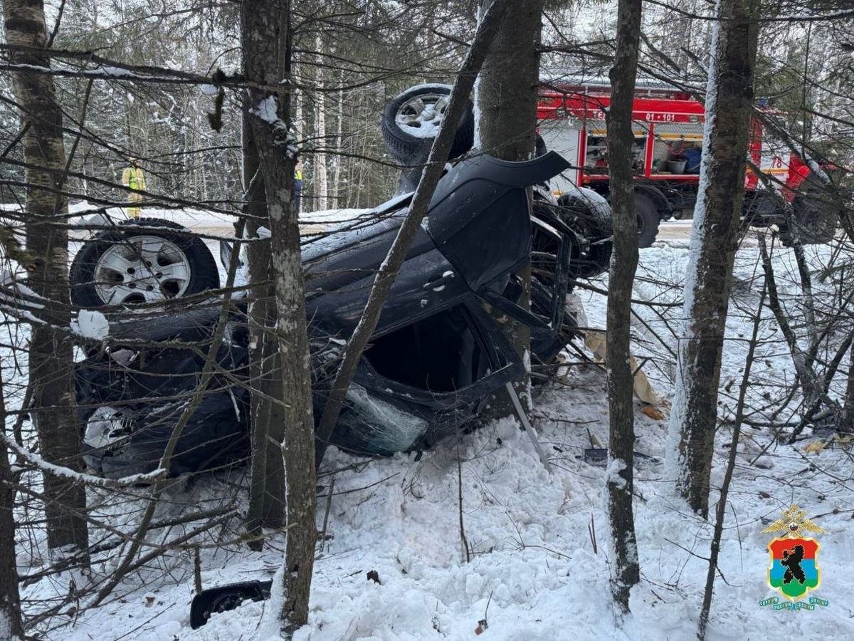    Один человек погиб и три пострадали в ДТП в Прионежском районе© Госавтоинспекция по Карелии