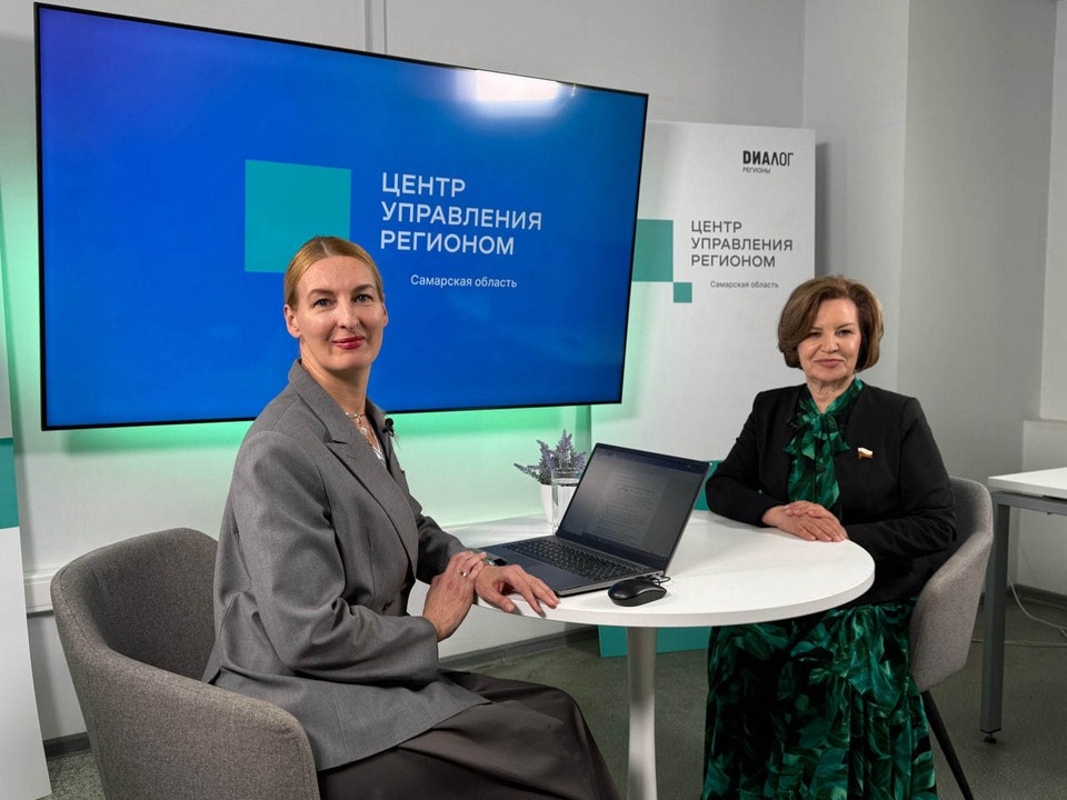    Сенатор стала гостем прямого эфира на площадке ЦУР / Фото: предоставлено пресс-службой реготделения партии "Единая Россия"