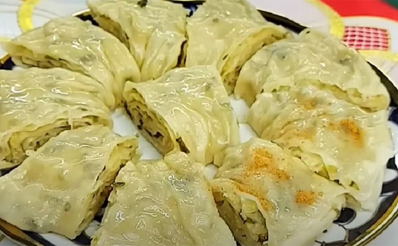 Ханум: узбекский рулет на пару, который заменит пельмени и манты