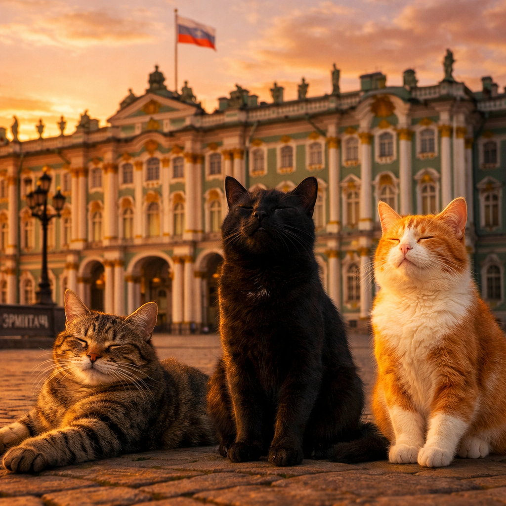 Эрмитажные коты