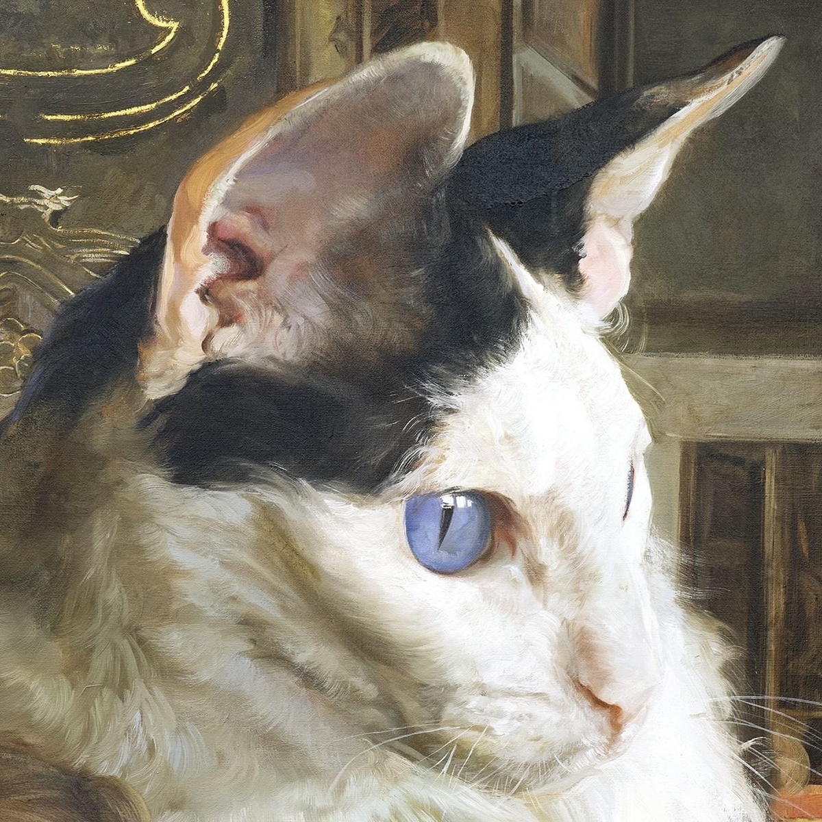 ФРАГМЕНТ КАРТИНЫ ХУДОЖНИКА ГИЛЬЕРМО ЛОРКА ГАРСИЯ-УИДОБРО / Guillermo Lorca García-Huidobro /  СБИТАЯ ПТИЦА 