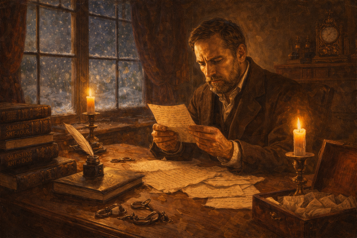 Письмо, найденное в шкатулке Серёжи