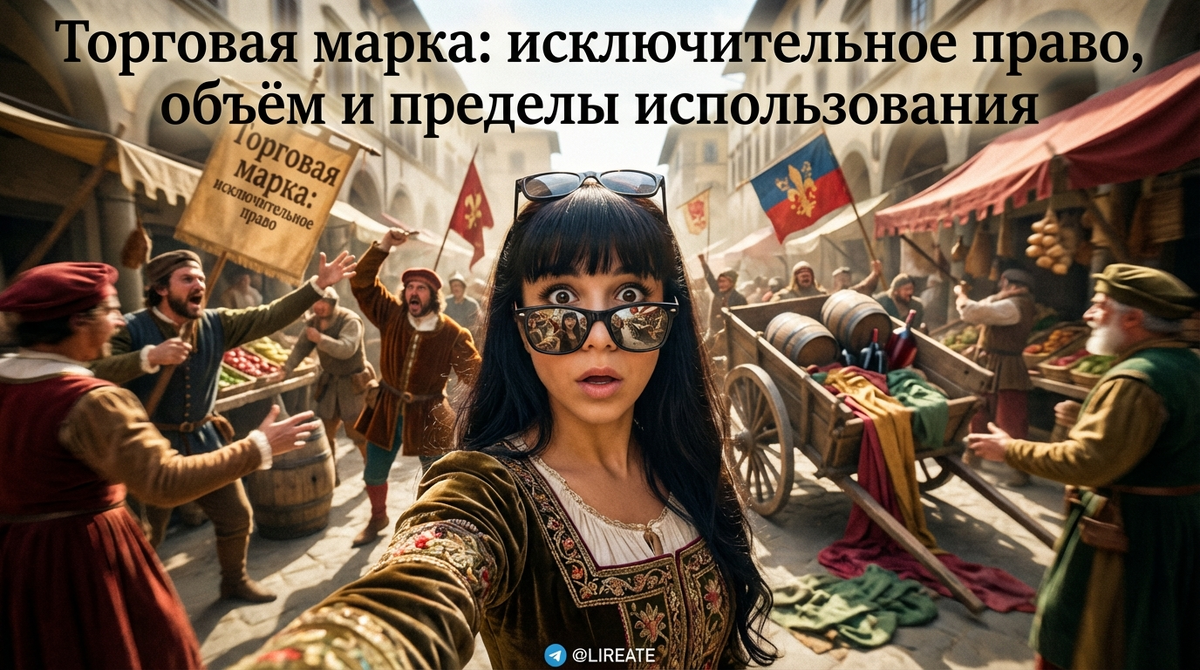    Исключительное право и пределы использования торговой марки Лирейт