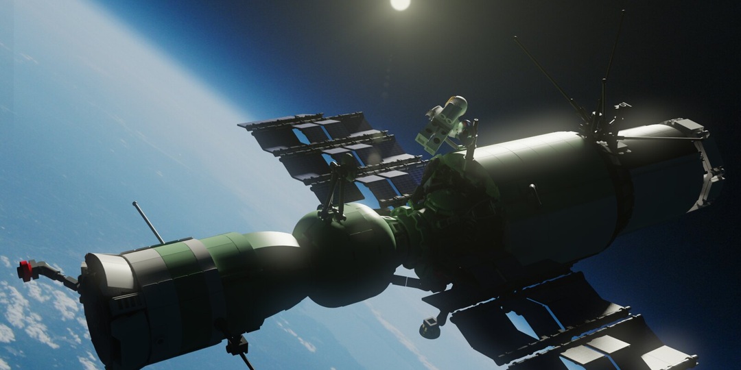 Орбитальная станция Алмаз-Т. Инцидент "Мусорщик"