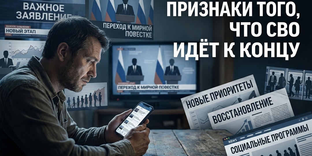 Как понять, что СВО заканчивается признаки которые заметит обычный человек
