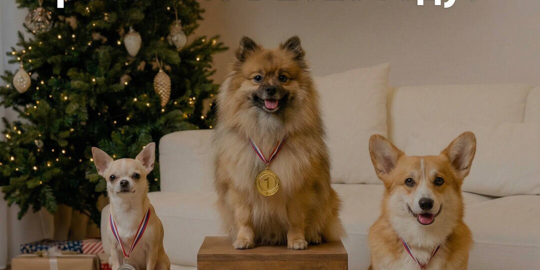 🐶 Какие породы собак чаще всего выбирают россияне в 2025 году?