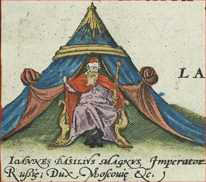 Иоанн Базилевс на карте Фото из открытого доступа