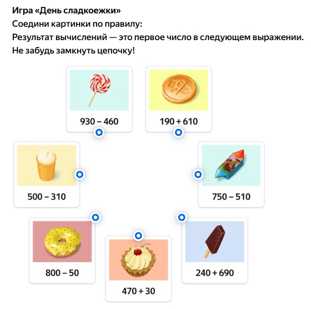 Скрин задания Яндекс.Учебника.
