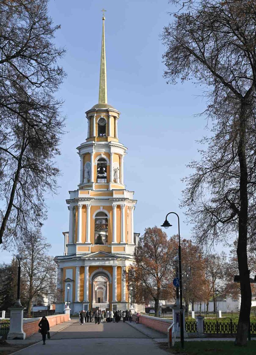 Колокольня Рязанского кремля. В ее строительстве деятельное участие принимали Рюмины — и Гаврила Васильевич, и его сын Николай Гаврилович