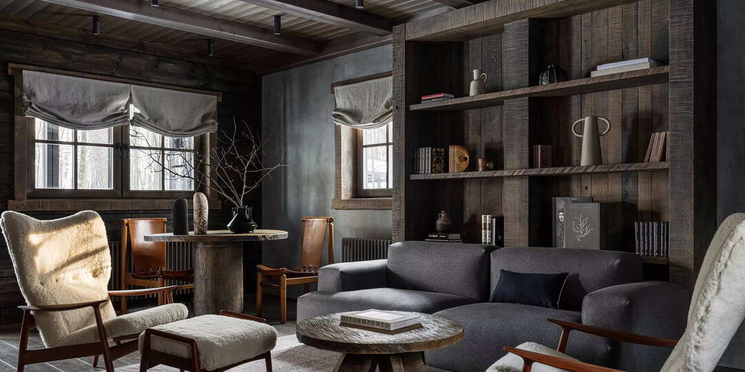 Обзор по средам для гурманов: Интерьер дома в стиле шале в России и два дома-мечты