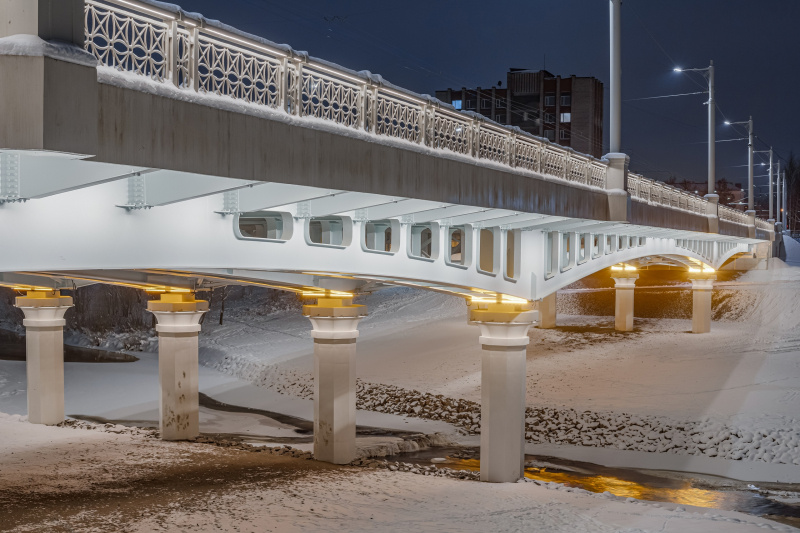    Фотограф Петрозаводска восхитился красотой Лобановского мостаСергей Михайленко