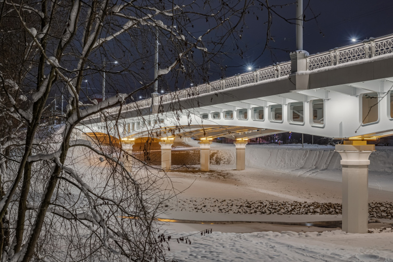    Фотограф Петрозаводска восхитился красотой Лобановского мостаСергей Михайленко
