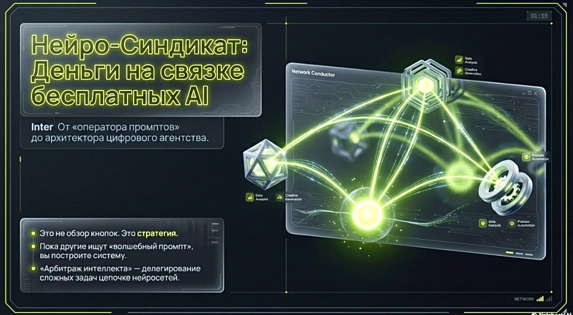 Нейро синдикат - деньги на ai