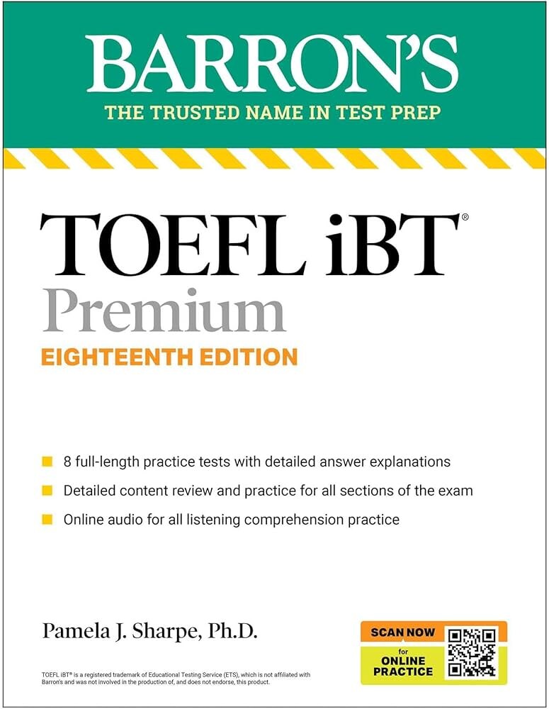 Barron’s TOEFL iBT Premium. Лучший учебник для TOEFL.