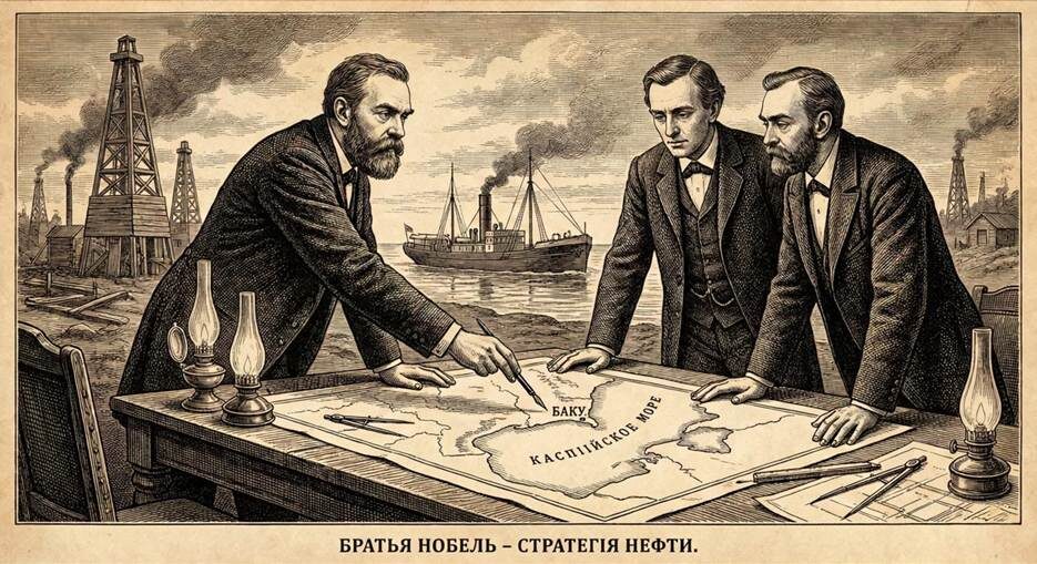 Альфред дал миру динамит, но Роберт и Людвиг дали миру современную нефтяную экономику.