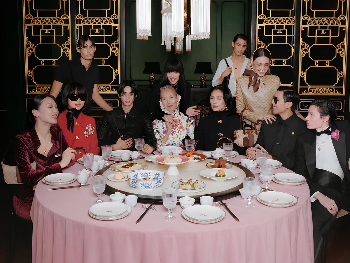 Gucci представил новую рекламную кампанию «The Gathering» (Источник: Соцсети)