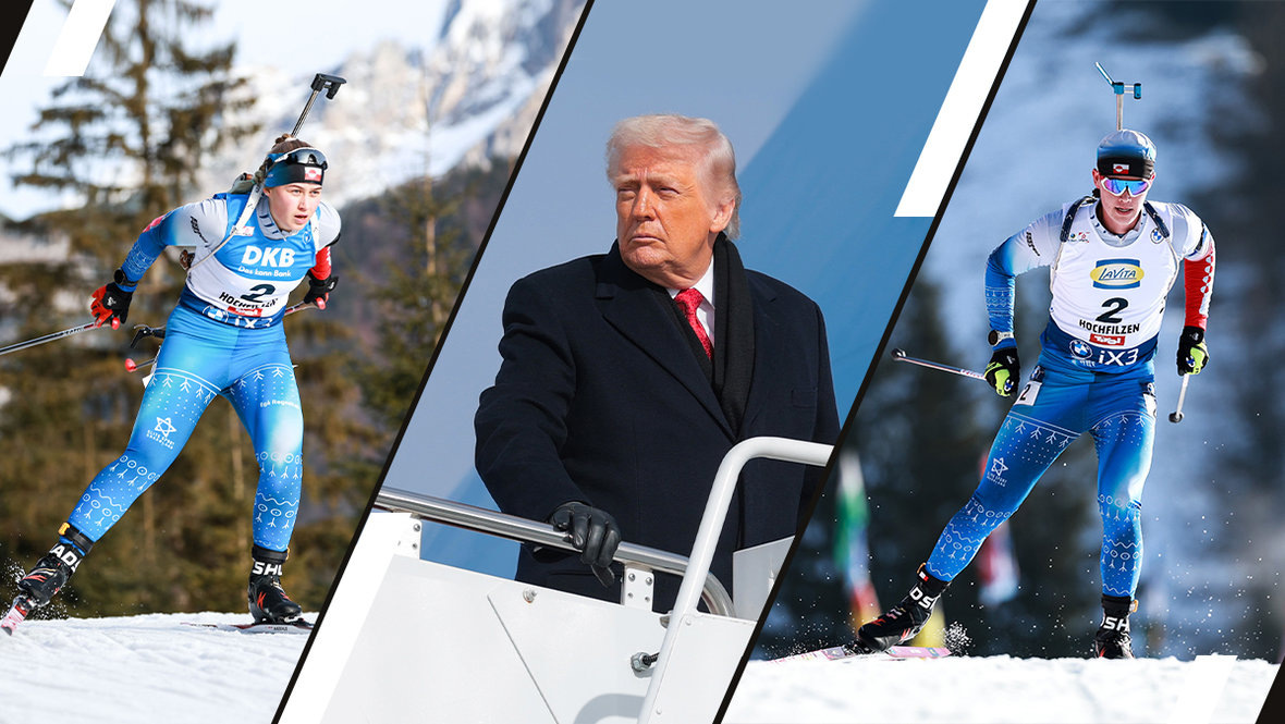    Укалек Слеттемарк, Дональд Трамп, Сондре Слеттемарк. Getty Images