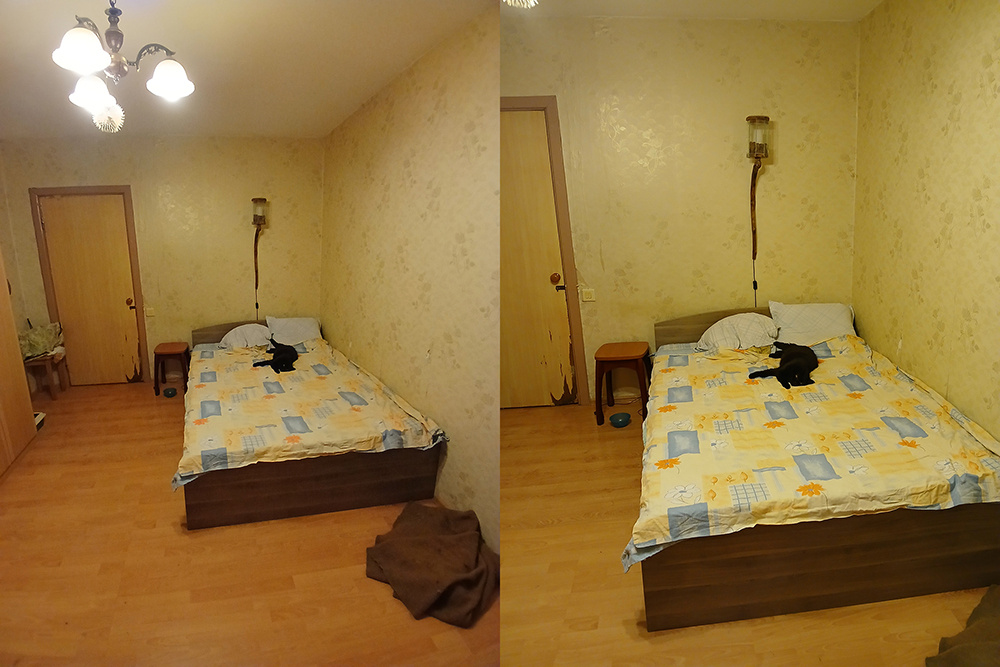 Сравнение основной и широкоугольной камеры Samsung A15