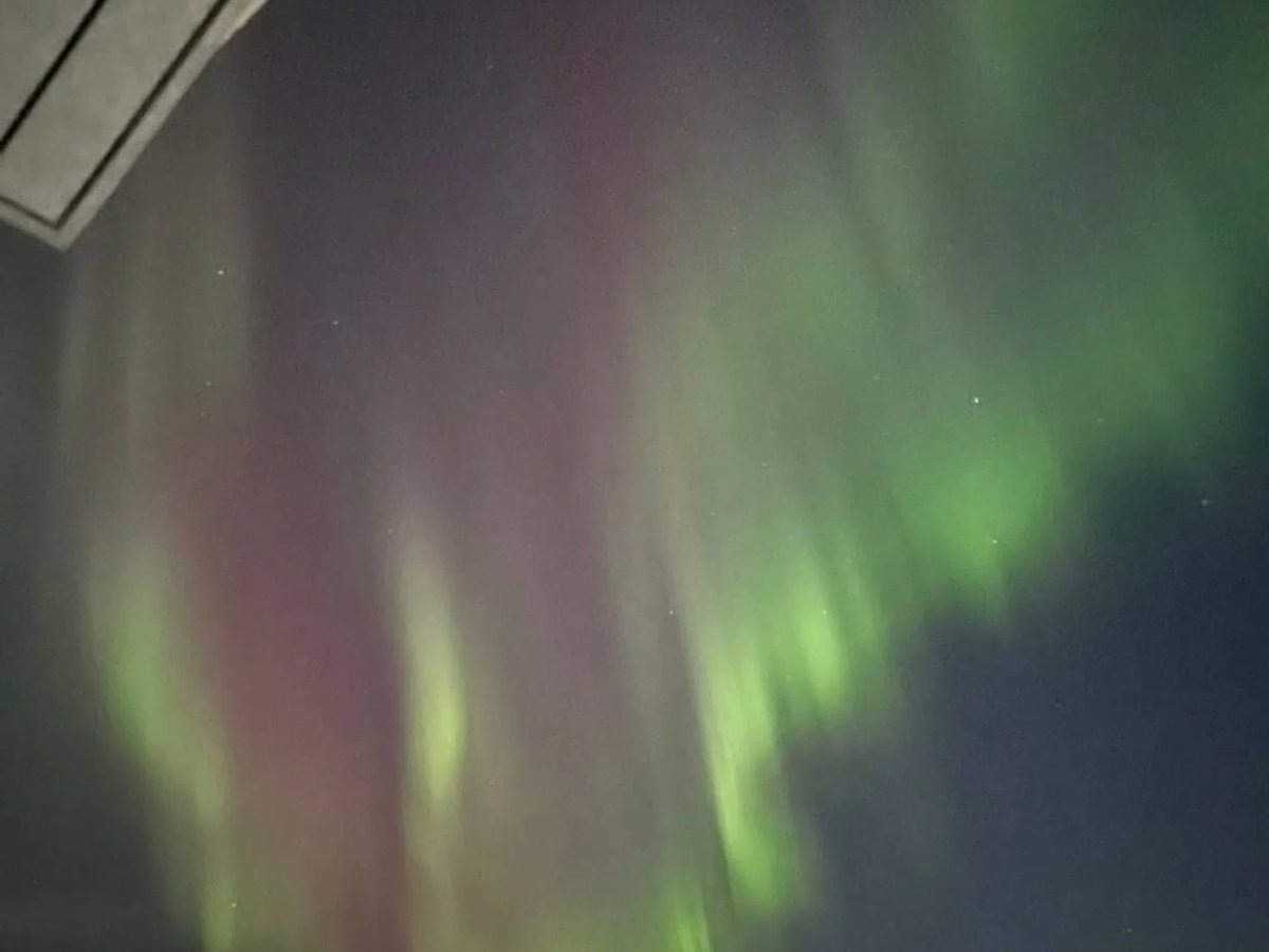    Ханты-Мансийск в свете северного сияния