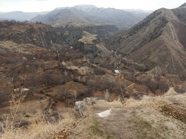 Армения, поселок Гарни. Фото автора