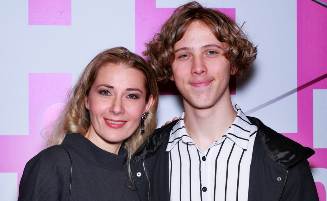 Ирина с сыном