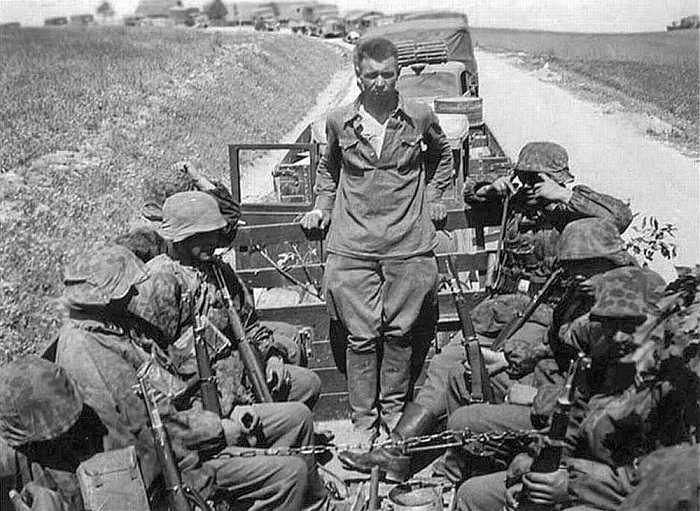 Попавший в плен советский солдат