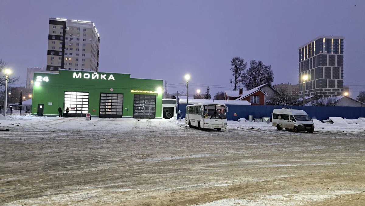 фото перрона автовокзала в Рязани