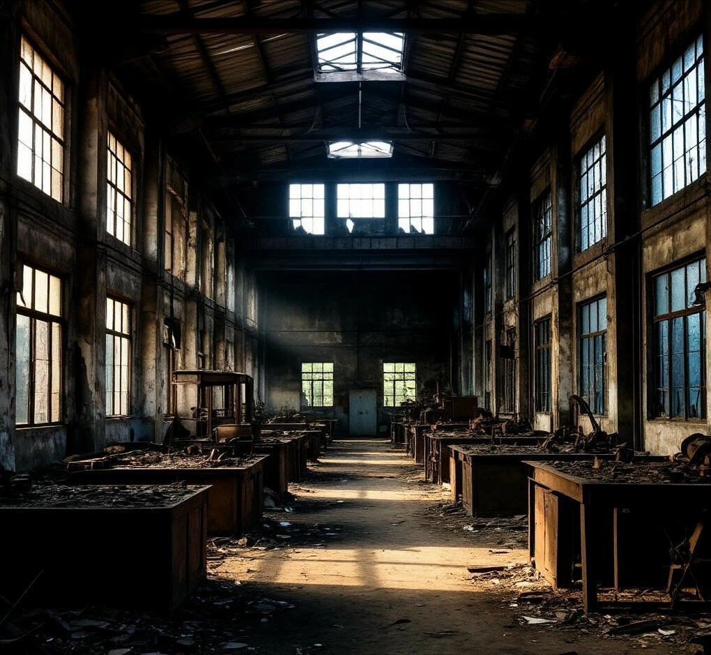 «Остовы мёртвых производст»