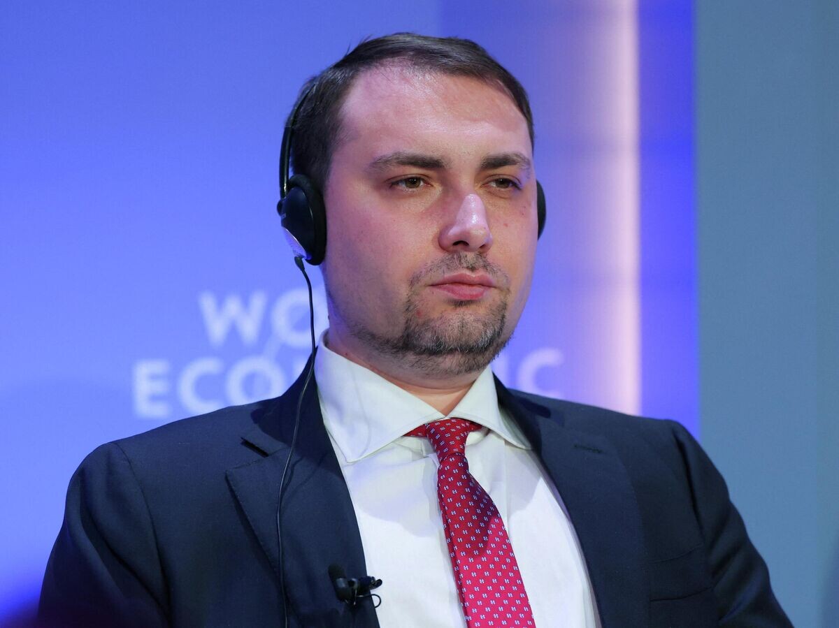    Глава офиса Владимира Зеленского Кирилл Буданов* на экономическом форуме в Давосе | © REUTERS / Denis Balibouse