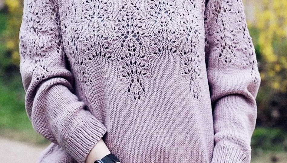 Джемперы с красивыми узорами на любой вкус. 10 моделей со схемами для спиц