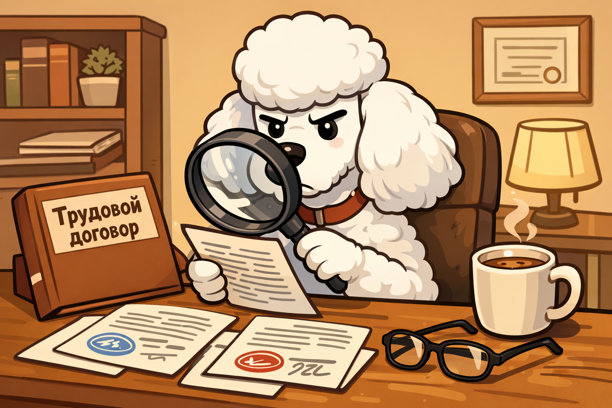 Хоть совет и банальный, но рабочий, читайте трудовой договор внимательно