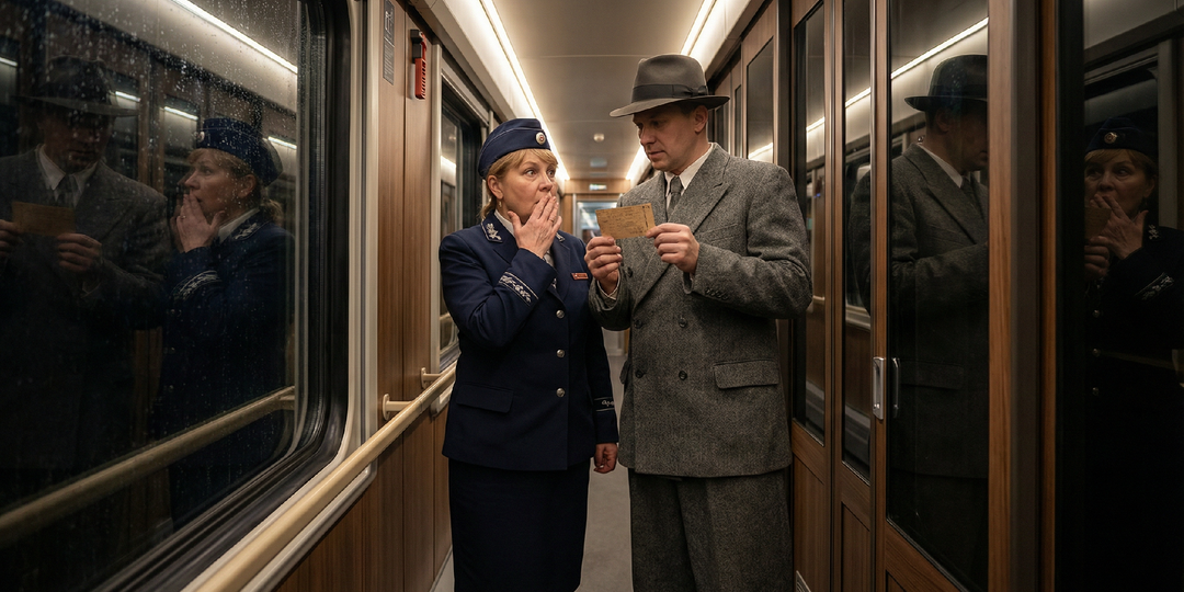 Проводница поезда замечает странного пассажира, который пытался расплатиться советскими деньгами