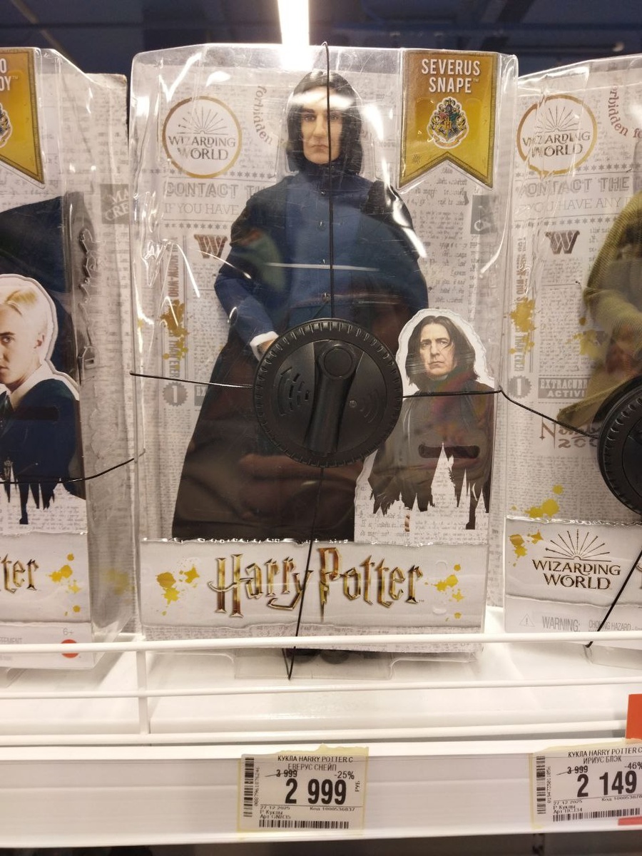 Портретный Кен Северус Снегг 