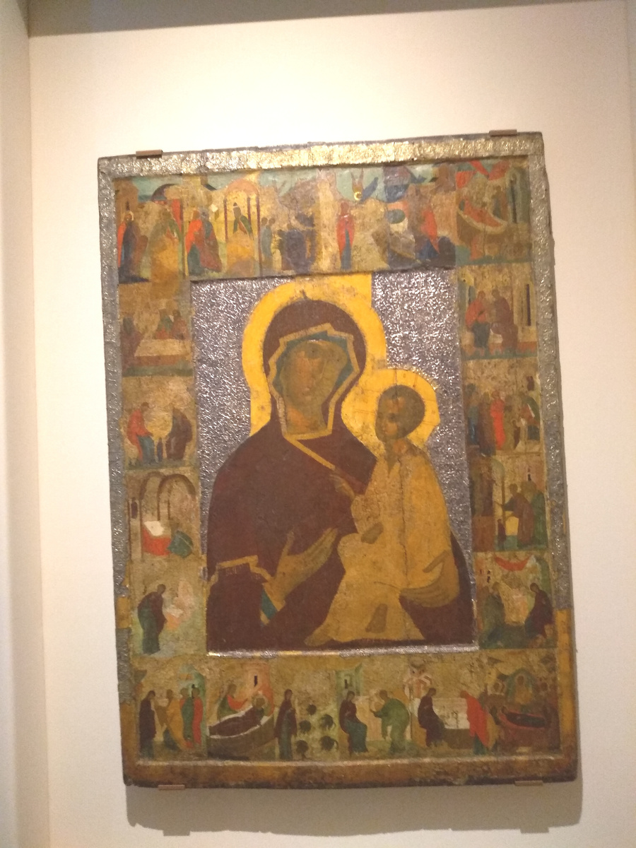 Икона в музее. Фото автора
