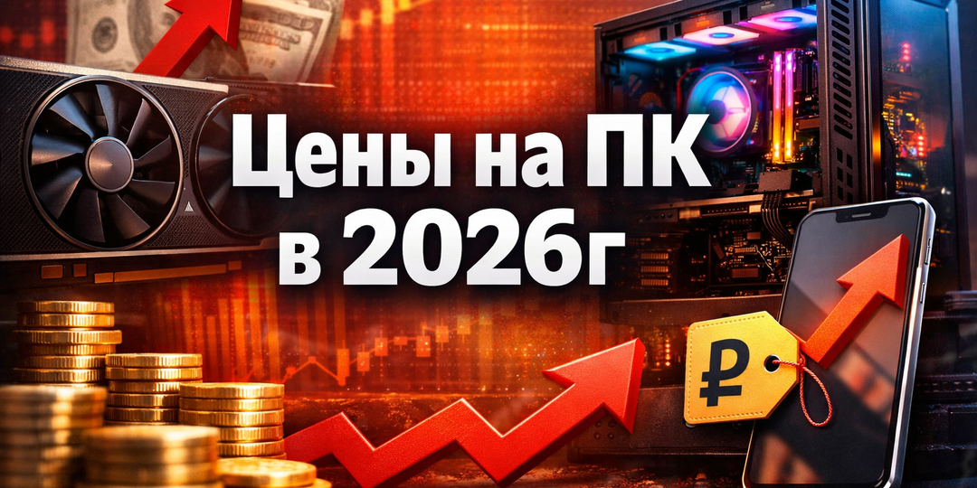 Дефицит чипов памяти и рост цен на ПК в 2026г