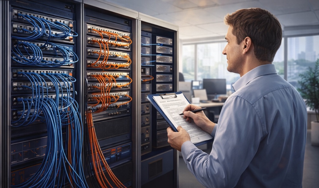 Грамотно спроектированная СКС обеспечивает единый стандарт подключения для всех рабочих мест и систем