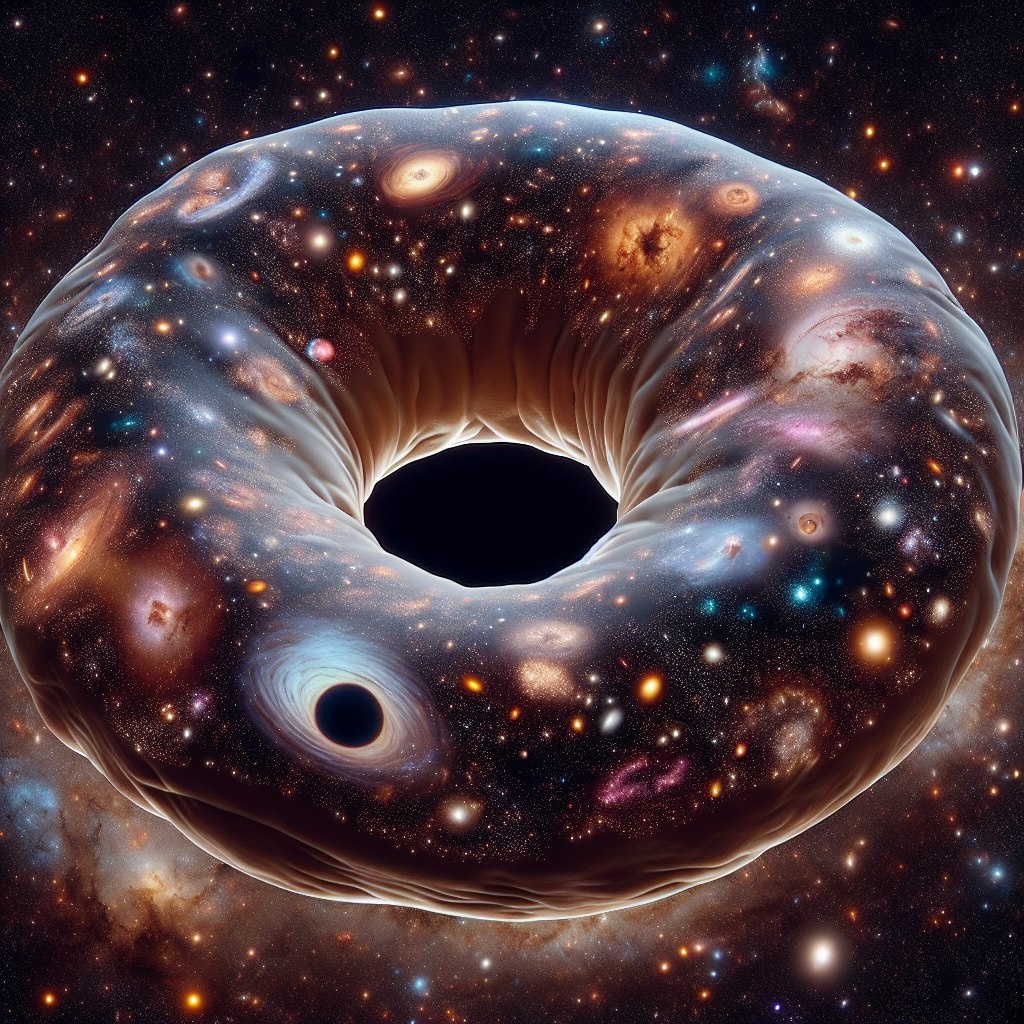 Вселенная в форме бублика.