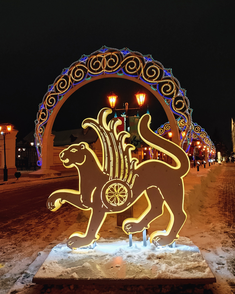 Инсталляции в Казанском Кремле