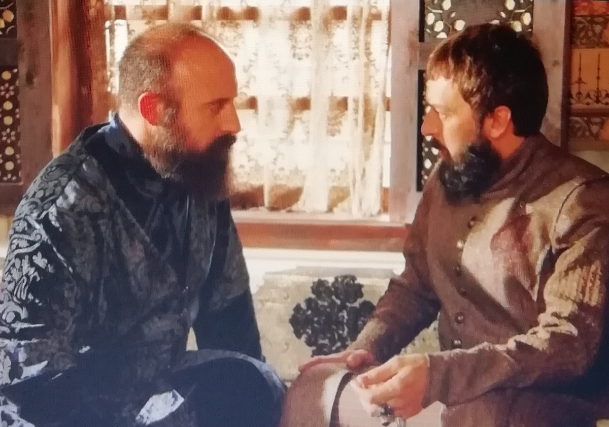 Султан Сулейман беседует с Ибрагимом-пашой