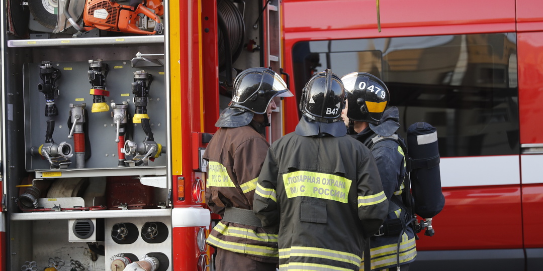 В Адыгее из-за атаки БПЛА произошел пожар