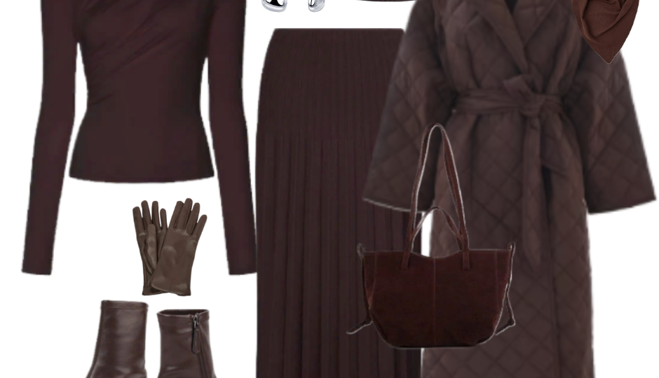 Монохром - это изысканно и благородно: 10 разноплановых монохромных образов на зиму