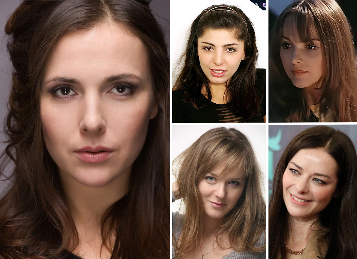 Елена Панова Вверху Сабина Блэк,и Ирина Юревич. Внизу: Виолетта Давыдовская и Марина Александрова