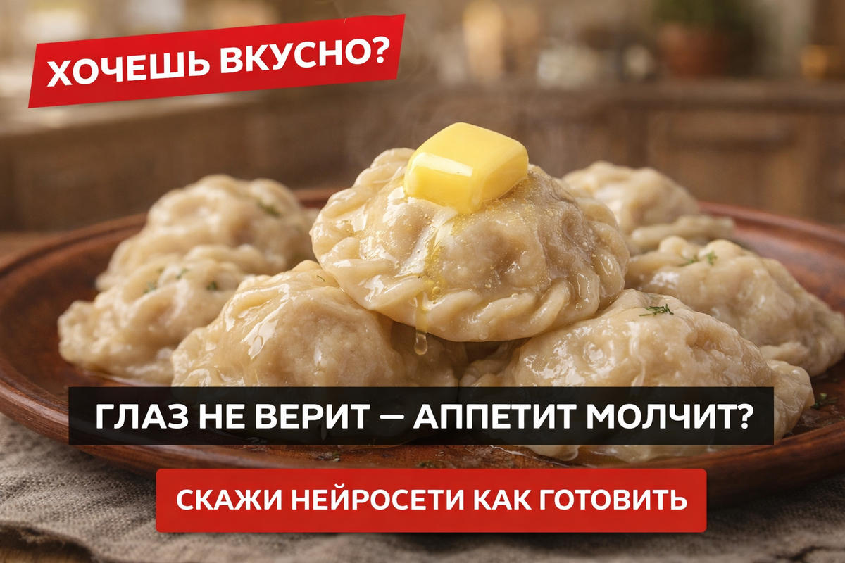 Вы тоже замечали, что нейросеть иногда делает еду… подозрительной?